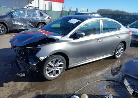 2015 Nissan Sentra Sr из США, поврежденный, VIN 3N1AB7AP0FY363967